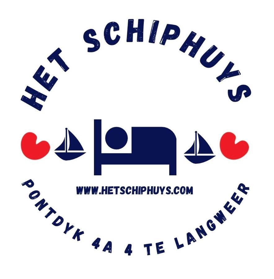 Het Schiphuys Lejlighed Langweer Eksteriør billede